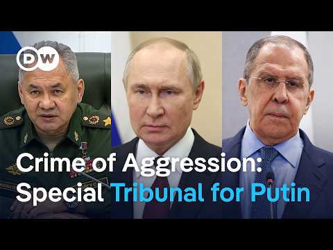 Special Tribunal to prosecute Putin and other Russian leaders for Ukraine Invasion | DW News