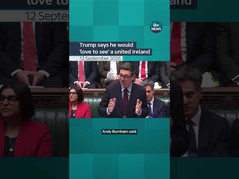 Trump says he would ‘love to see’ a united Ireland