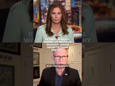 Retired general warns US military ‘weaker’ under Hegseth than pre-9/11