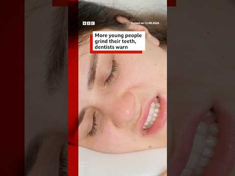 Dentists say more young people in UK are grinding their teeth. #Dentists #Health #BBCNews