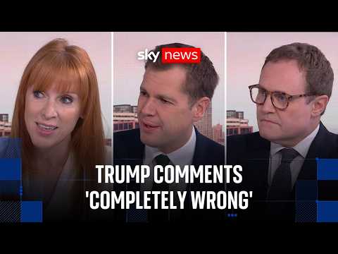 Angela Rayner, Robert Jenrick and Tom Tugendhat hit out at Trump’s Ireland reunification comments