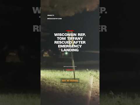 Wisconsin Rep. Tom Tiffany rescued after emergency landing
