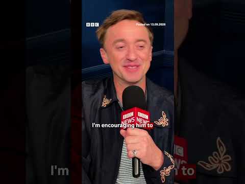 What does the original Draco Malfoy think of the new Draco Malfoy? #BBCNews