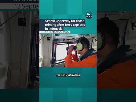 Search underway after ferry capsizes in Indonesia