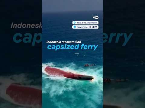 Passengers on capsizing Indonesia ferry fought for life jackets | DW News
