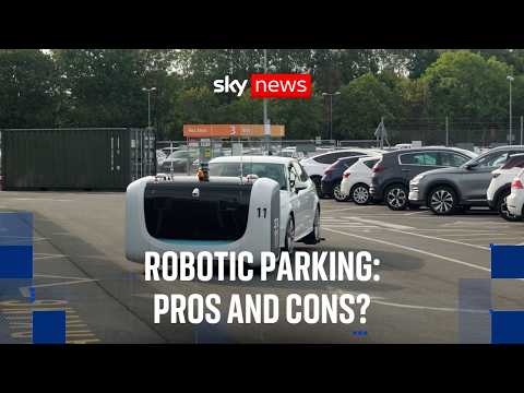 Robotic parking rolled out at Gatwick airport