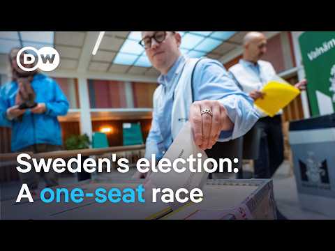 Sweden’s vote on a knife edge | DW News