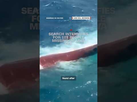 Search intensifies for 129 people missing in Java Sea