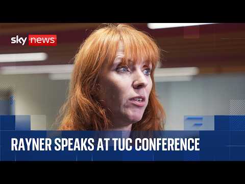 Angela Rayner speaks at TUC conference