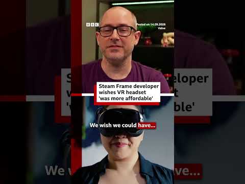 ‘We wish Steam Frame was more affordable’, says Valve developer. #Valve #SteamFrame #Gaming #BBCNews