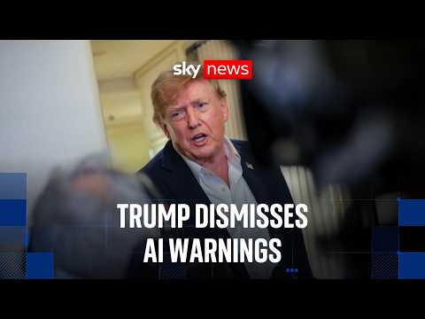 Trump labels warnings over AI safety as conspiracy theories