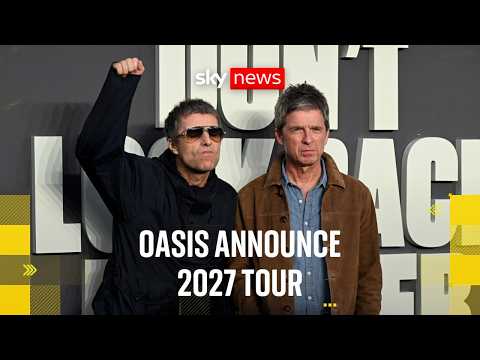 Oasis announce huge 2027 tour including four Knebworth dates