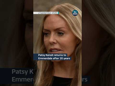Patsy Kensit is returning to Emmerdale as Sadie King after 20 years