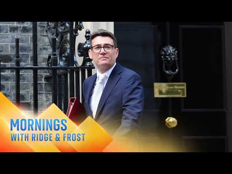 Andy Burnham to face first PMQs | Mornings with Ridge and Frost