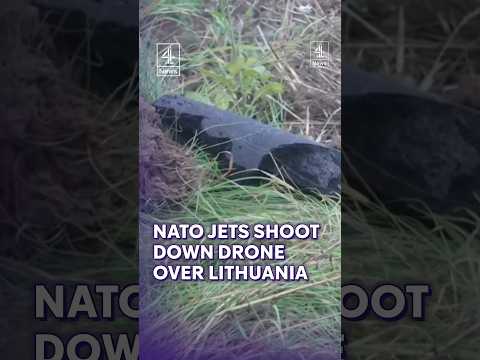 Nato jets shoot down drone over Lithuania