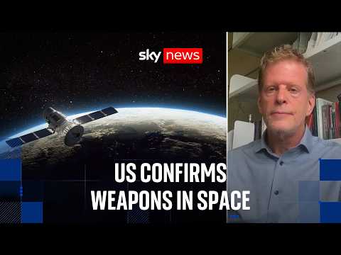Is the US violating a space treaty by deploying weapons in Earth’s orbit?