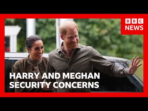 Harry and Meghan change children’s school over security concerns | BBC News