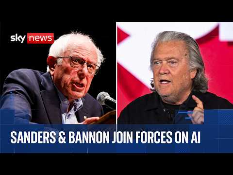 ‘AI is advancing exponentially every single day’ – Sanders and Bannon weigh in on AI debate