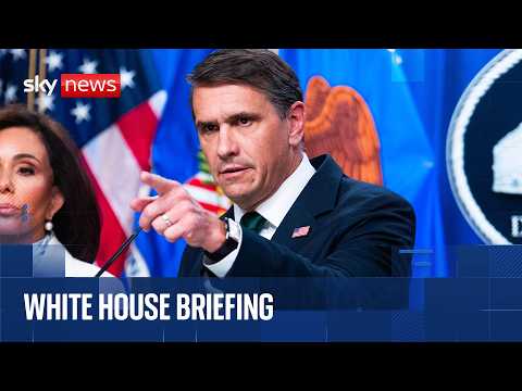 White House press briefing | US attorney general faces questions