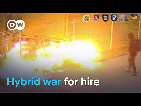 Russia’s hybrid warfare network: The ‘disposable agents’ behind attacks in Europe | DW News