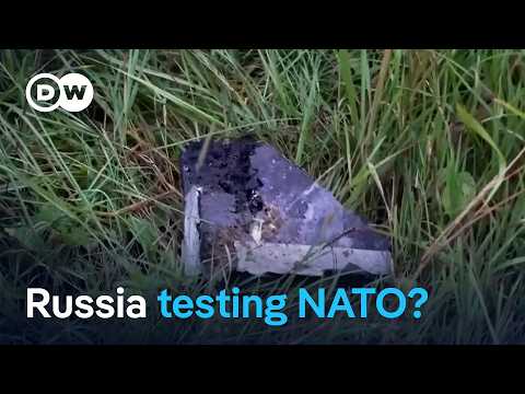Baltic tensions rise as NATO shoots down drone over Lithuania | DW News