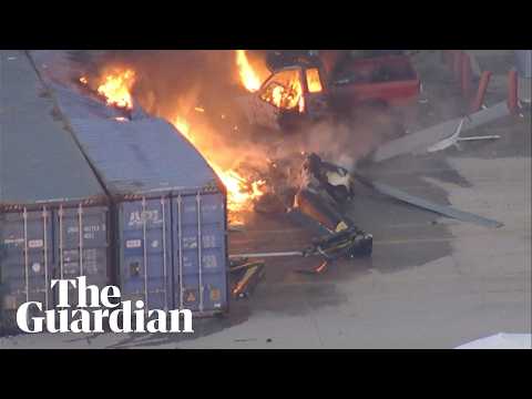 News helicopter crash kills at least three people in Los Angeles