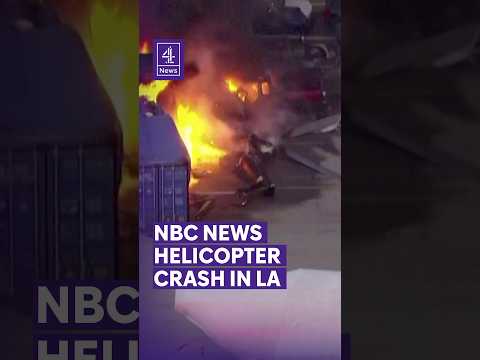 NBC News helicopter crash in LA