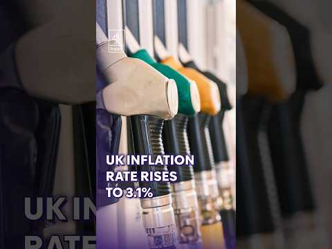 Fuel price rises push UK inflation rate up to 3.1% #Inflation #Money #Fuel #UK