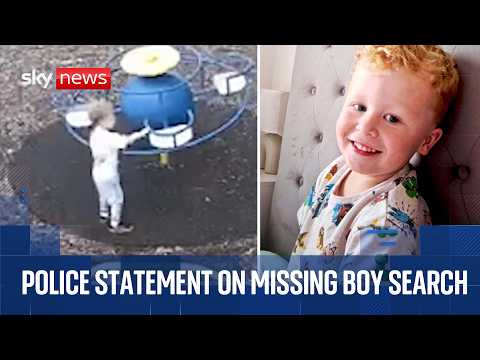 Police give update on search for missing boy in Suffolk
