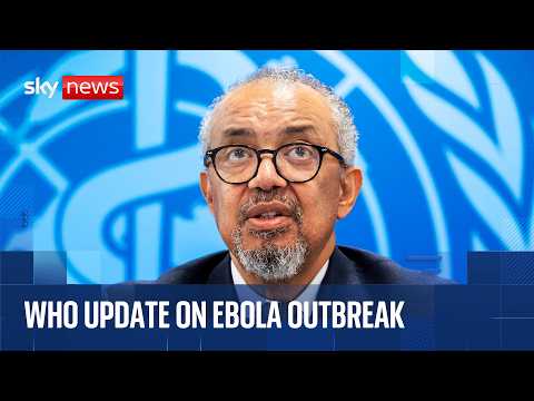 WHO delivers update on Ebola outbreak