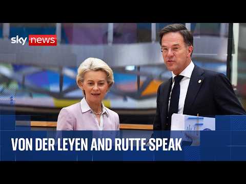 EU and NATO chiefs hold joint news conference