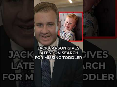 Jack Carson gives update following the discovery of a body in Suffolk for missing 3-year-old boy