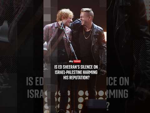 Is Ed Sheeran’s silence on Israel-Palestine harming his reputation?