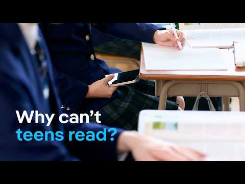 How screens have ruined teenagers’ ability to pass reading tests | DW News