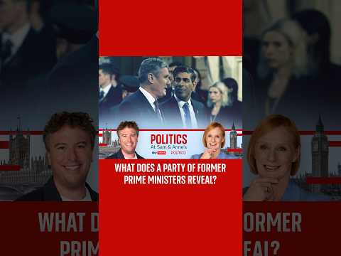 What does a party of former prime ministers reveal?