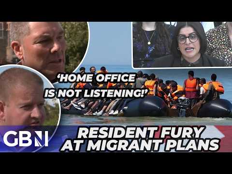 WATCH: Gosport resident FURY at migrant ‘hotel complex’ INTRUDING on  ‘peaceful way of life’