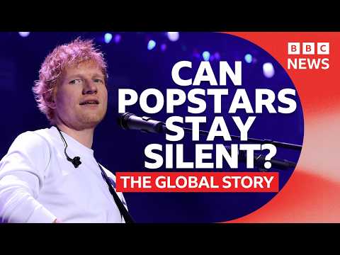 Ed Sheeran, Macklemore, and the politics of staying silent | BBC News