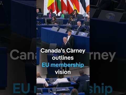 Canada’s Carney outlines EU membership vision | DW News