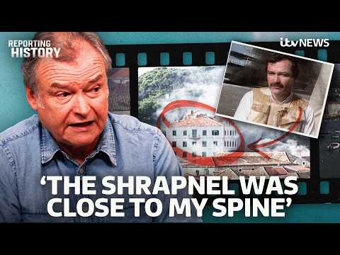 War reporter rewatches his death-defying siege of Dubrovnik tapes
