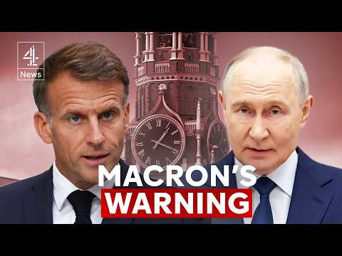 French president warns hybrid war against Europe intensifying