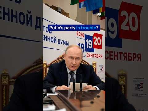 Putin’s party in trouble? | DW News
