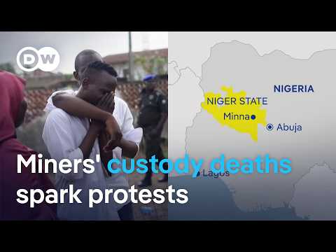 Nigeria investigates the death of 37 suspected illegal miners in custody | DW News