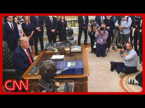 Trump says he’s banning CNN, MS NOW, & Politico from the White House