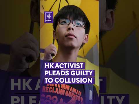 Hong Kong activist pleads guilty to collusion