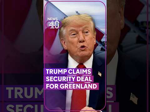 Trump claims security deal for Greenland #DonaldTrump #Greenland #Denmark #US