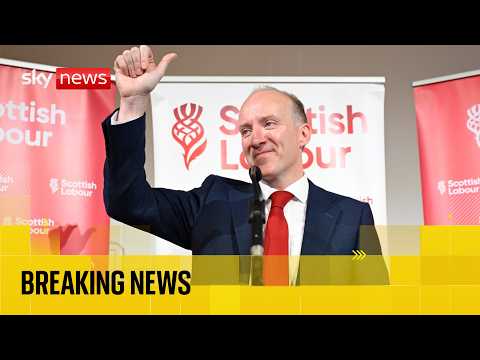 Scottish Labour announces new leader