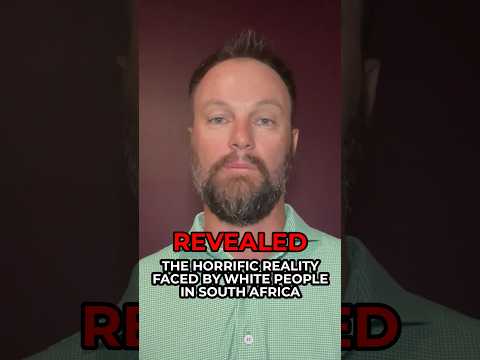 SHOCKING: The TRUE reality facing white people in South Africa
