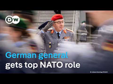 Germany’s highest-ranking general elected as Chair of NATO’s Military Committee | DW News
