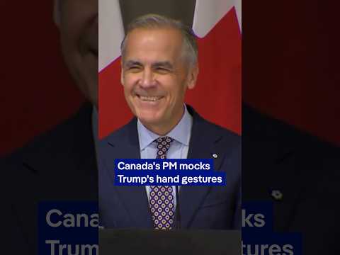 Canada’s PM mocks Trump’s hand gesture | DW News
