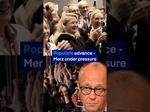 Populists advance – Merz under pressure | DW News